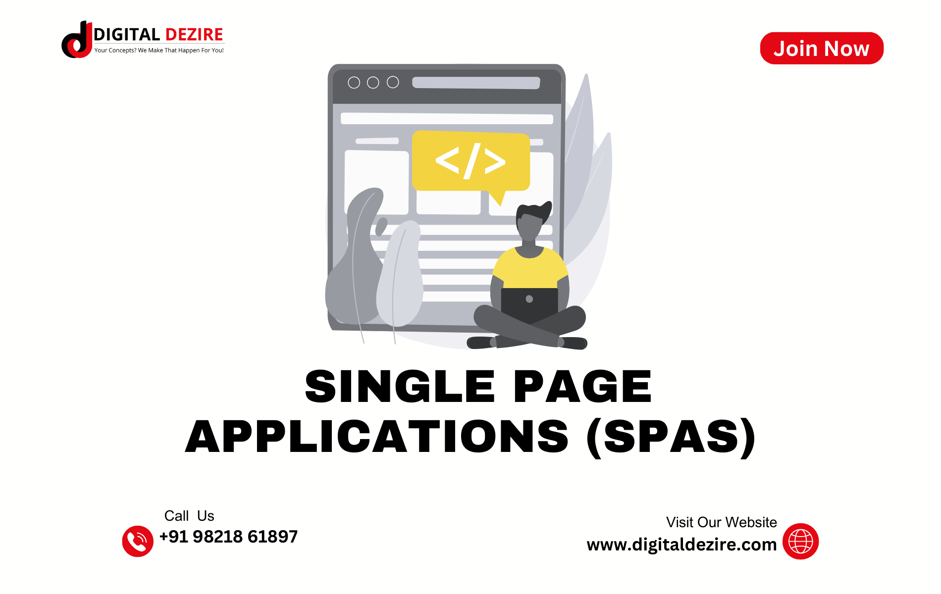 Discover the innovative world of Single Page Applications (SPAs) with Digital Dezire. Learn how www.digitaldezire.com can enhance user experience, improve performance, and streamline web development. Keywords: Single Page Applications, SPAs, Digital Dezire, web development, user experience, performance optimization.