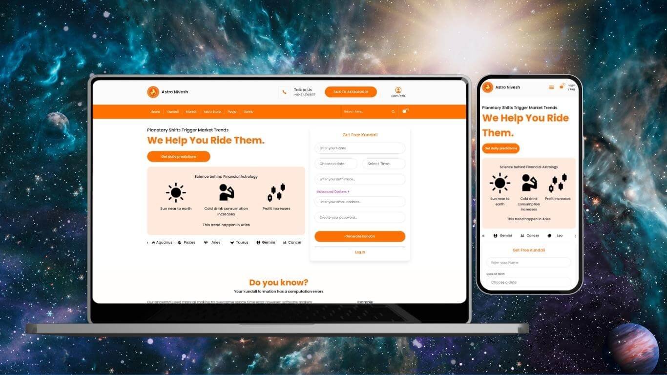 AstroNivesh - Astrology Platform